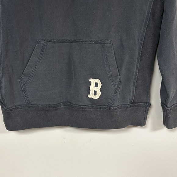 Child's Banner Supply Co. Boston Red Sox Retro Look Gray Embordered Hoodie, M - Picture 5 of 7